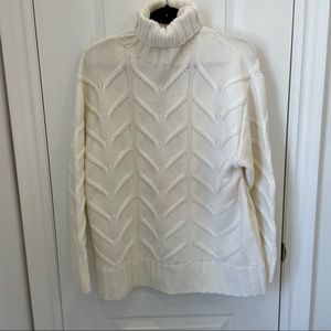 Never Worn Beautiful Soft Wool Cream Turtleneck from Aritzia